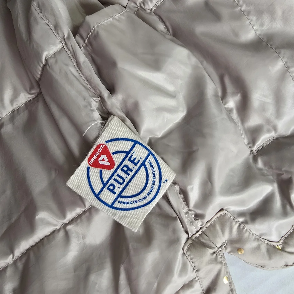 GAP Kids Unicorn Puffer Jacket - Beige